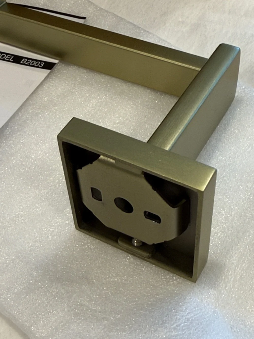 Kokosiri Brushed Gold Toilet Paper Holder
